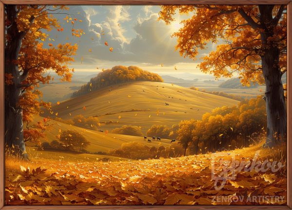 Golden Pastures in Autumn