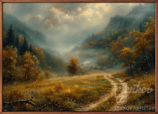 Mystical Valley in Autumn