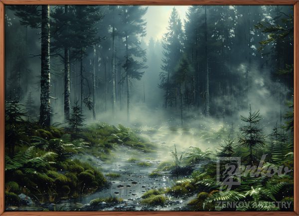 Mystical Woodlands and Stream