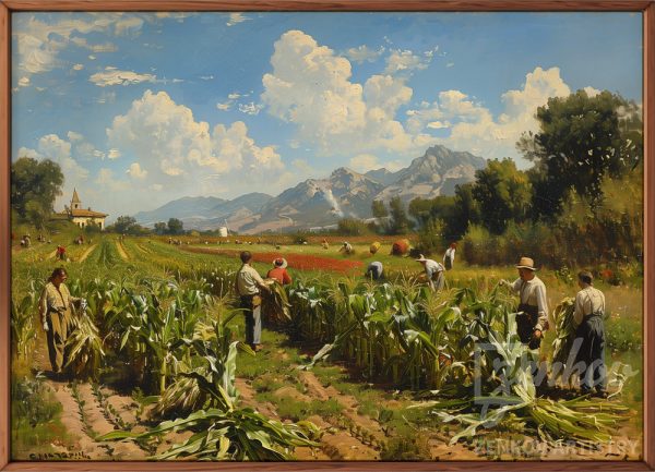 Harvesting in the Countryside