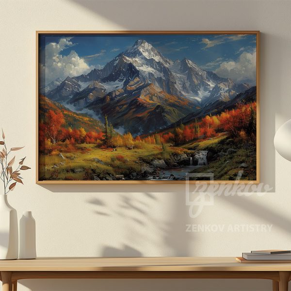 Autumn's Majestic Mountain View #1