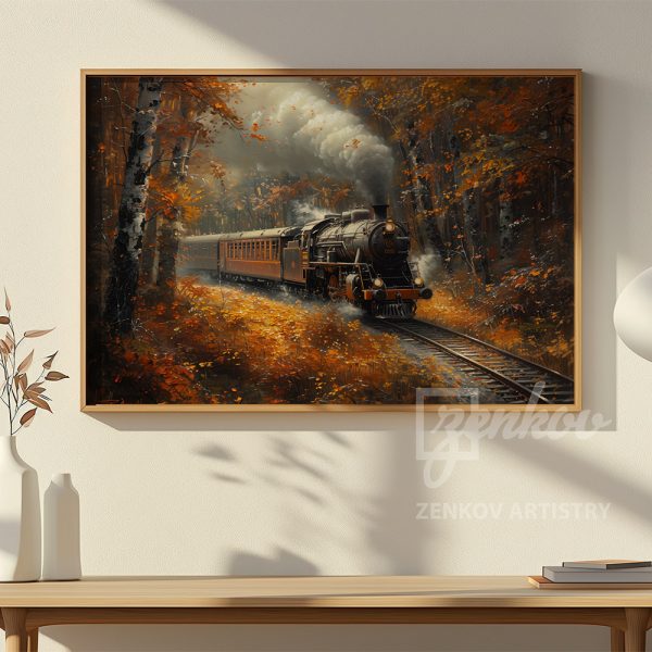 Steam Locomotive in Fall #1