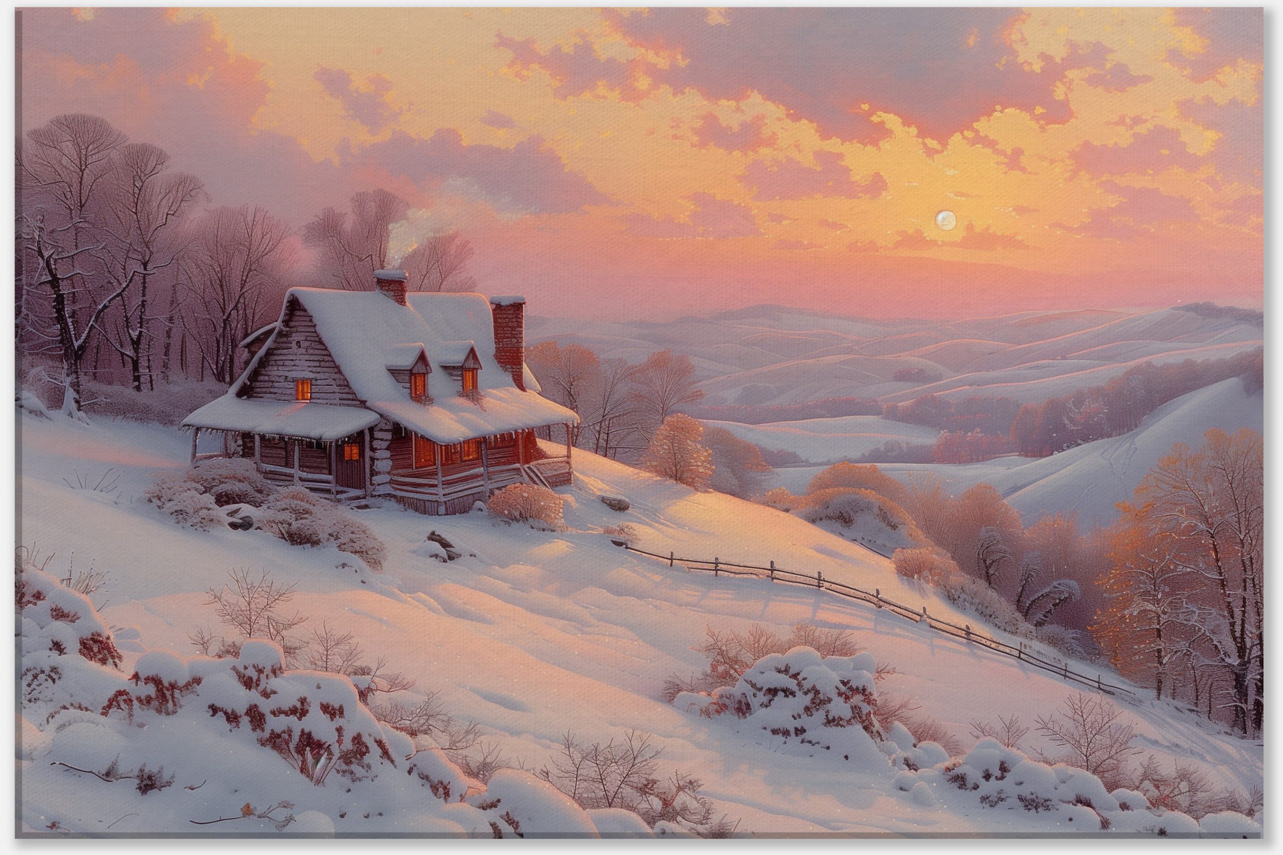 Snowy Sanctuary #0_40x60