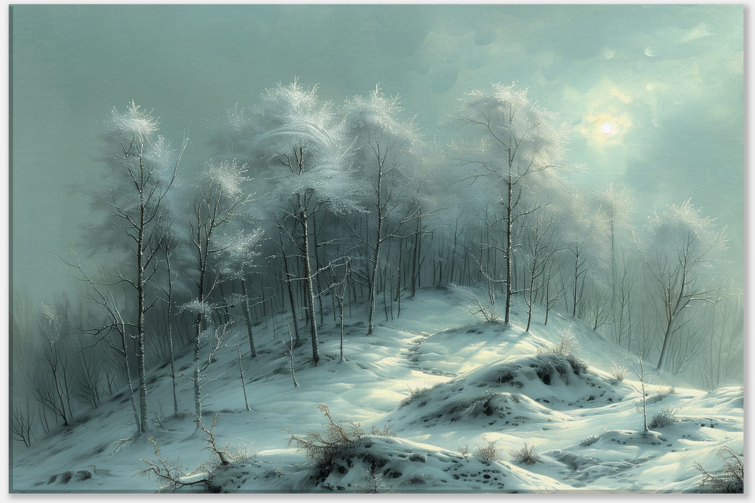 Whispers of Winter Forest #0_40x60