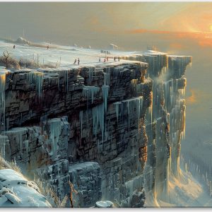 Dawn Over the Frozen Abyss #0_40x60