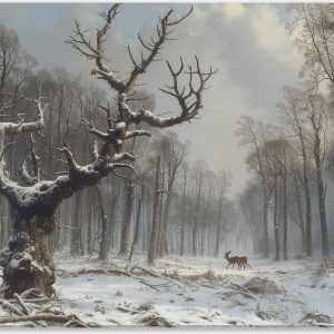 Frozen Gnarled Tree #0_40x60