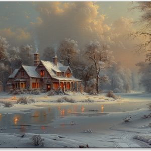 Frozen Pond Cottage #0_40x60