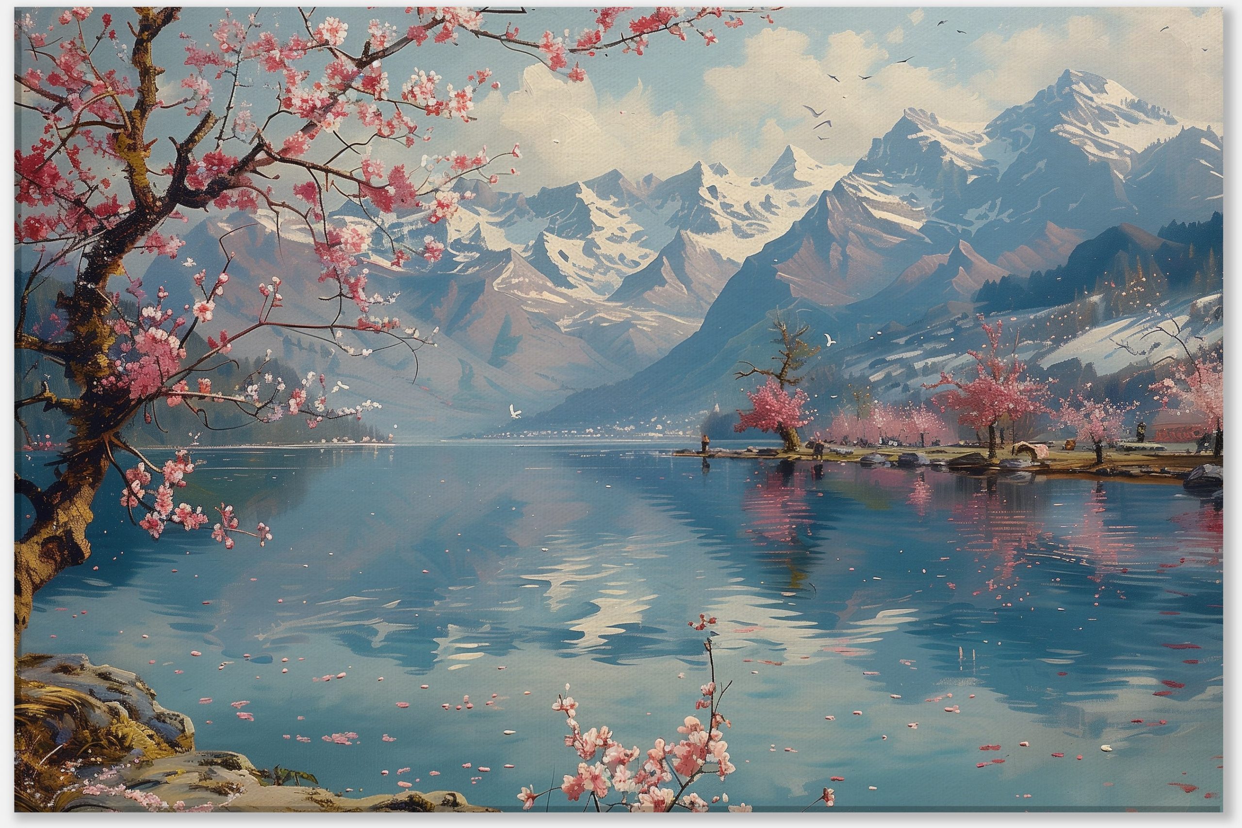 mountain-reflections-in-spring-0_40x60 Mountain Reflections in Spring #0_40x60