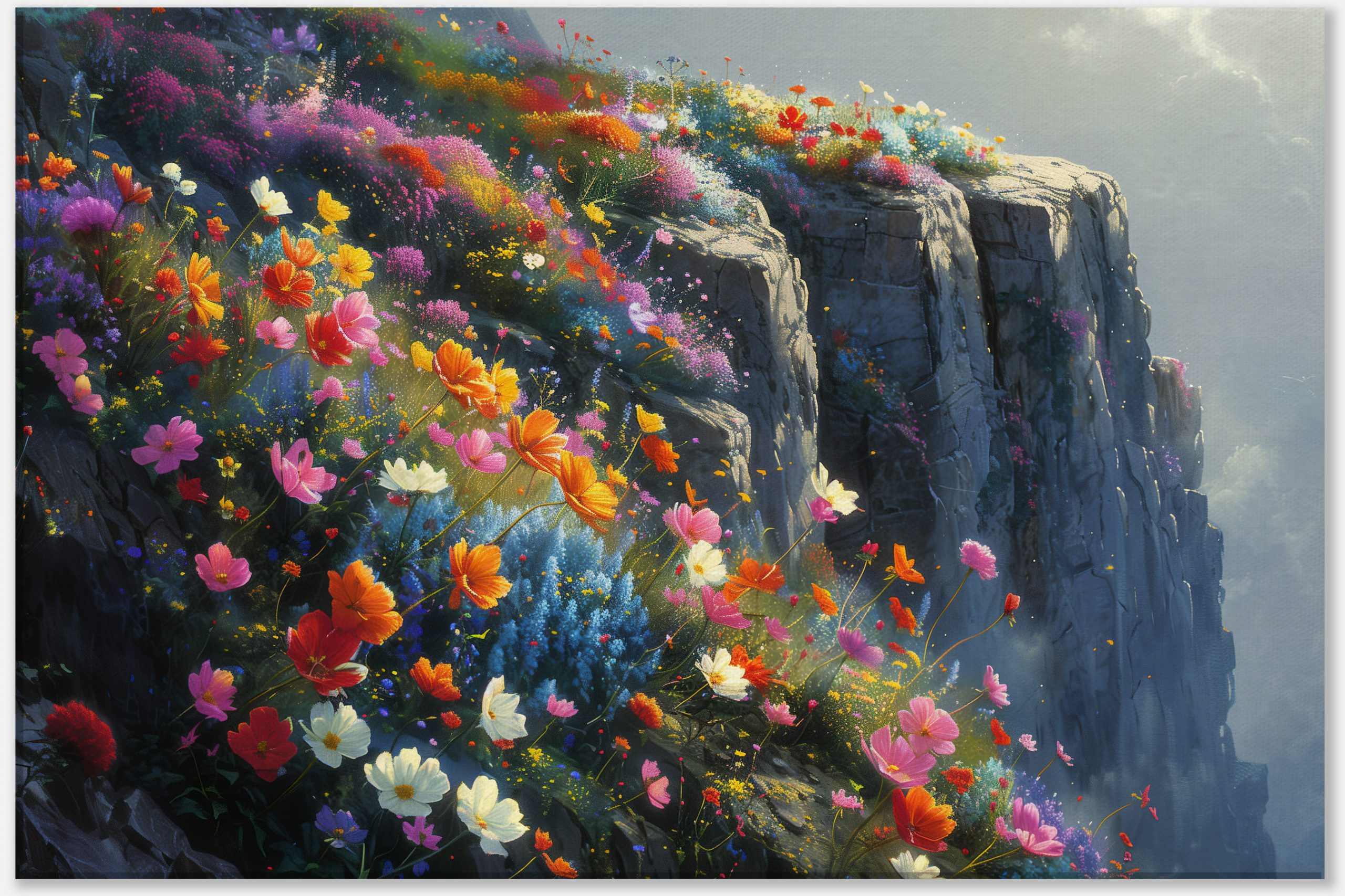 blossoming-cliffs-0_40x60 Blossoming Cliffs #0_40x60