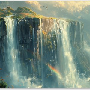 Springtime Falls #0_40x60