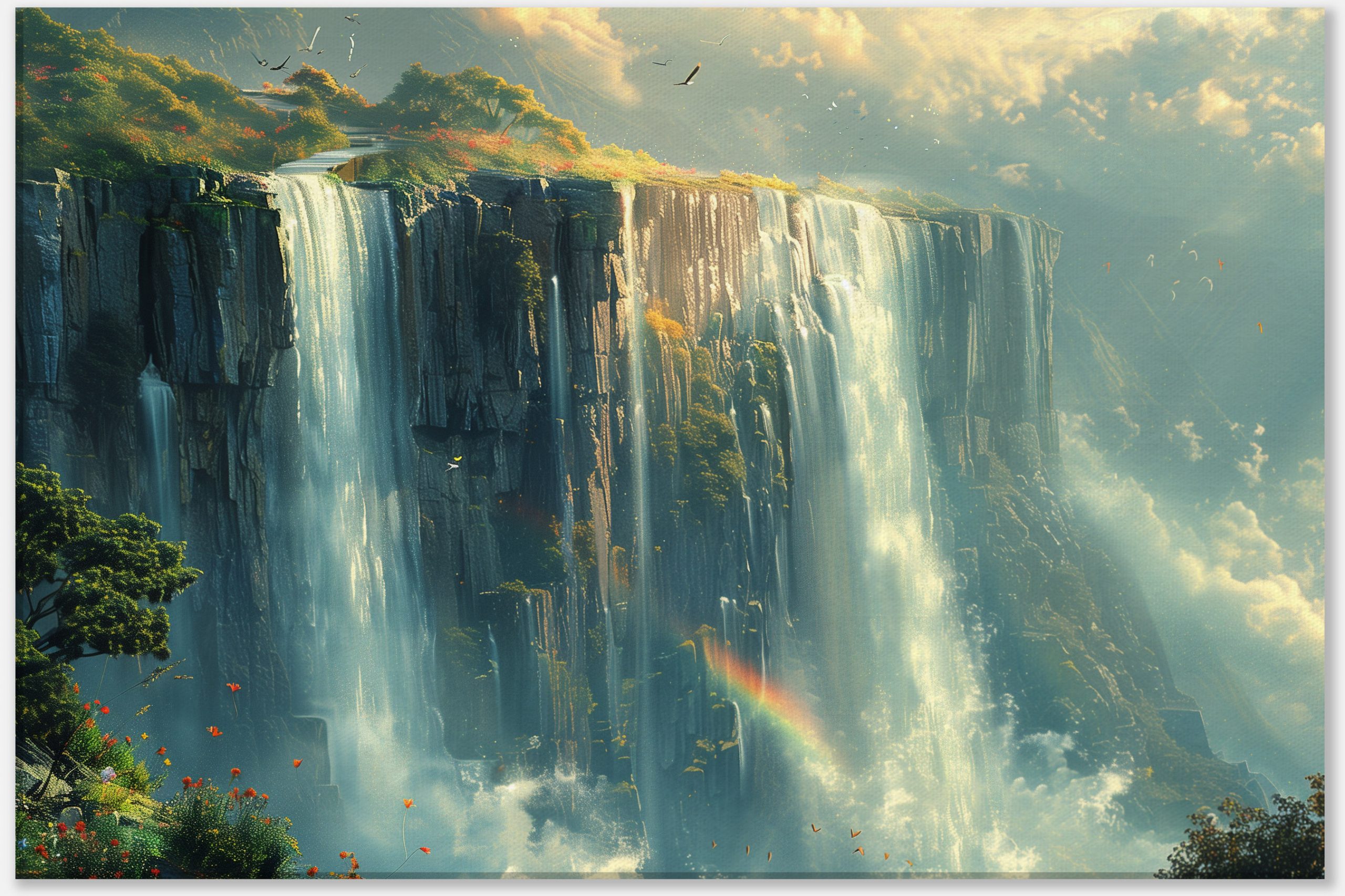 Springtime Falls #0_40x60