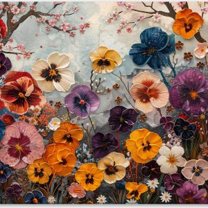 Colors of a Spring Garden #0_40x60