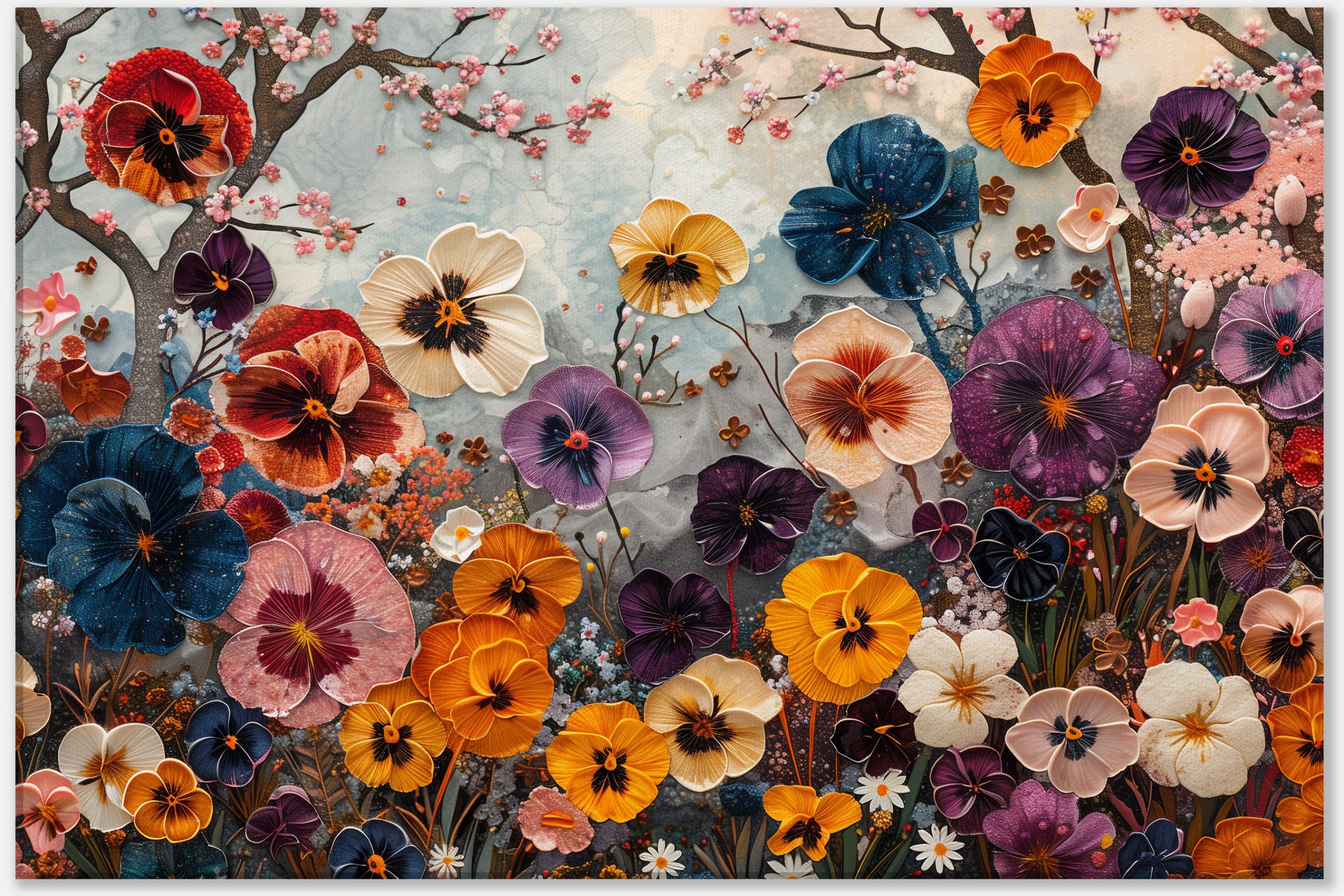 Colors of a Spring Garden #0_40x60