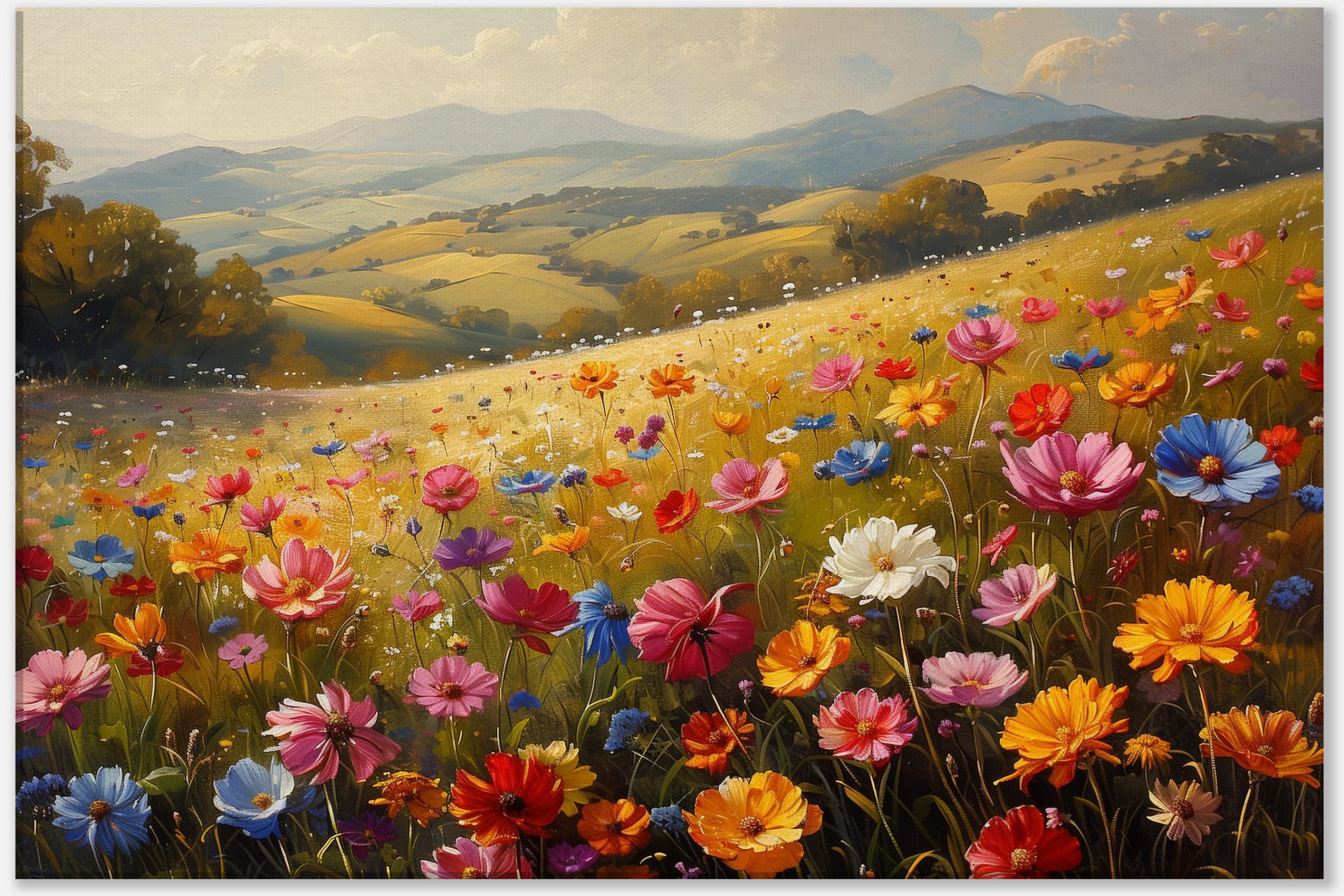 Blooming Hills #0_40x60