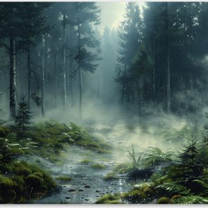 Mystical Woodlands and Stream #0_40x60