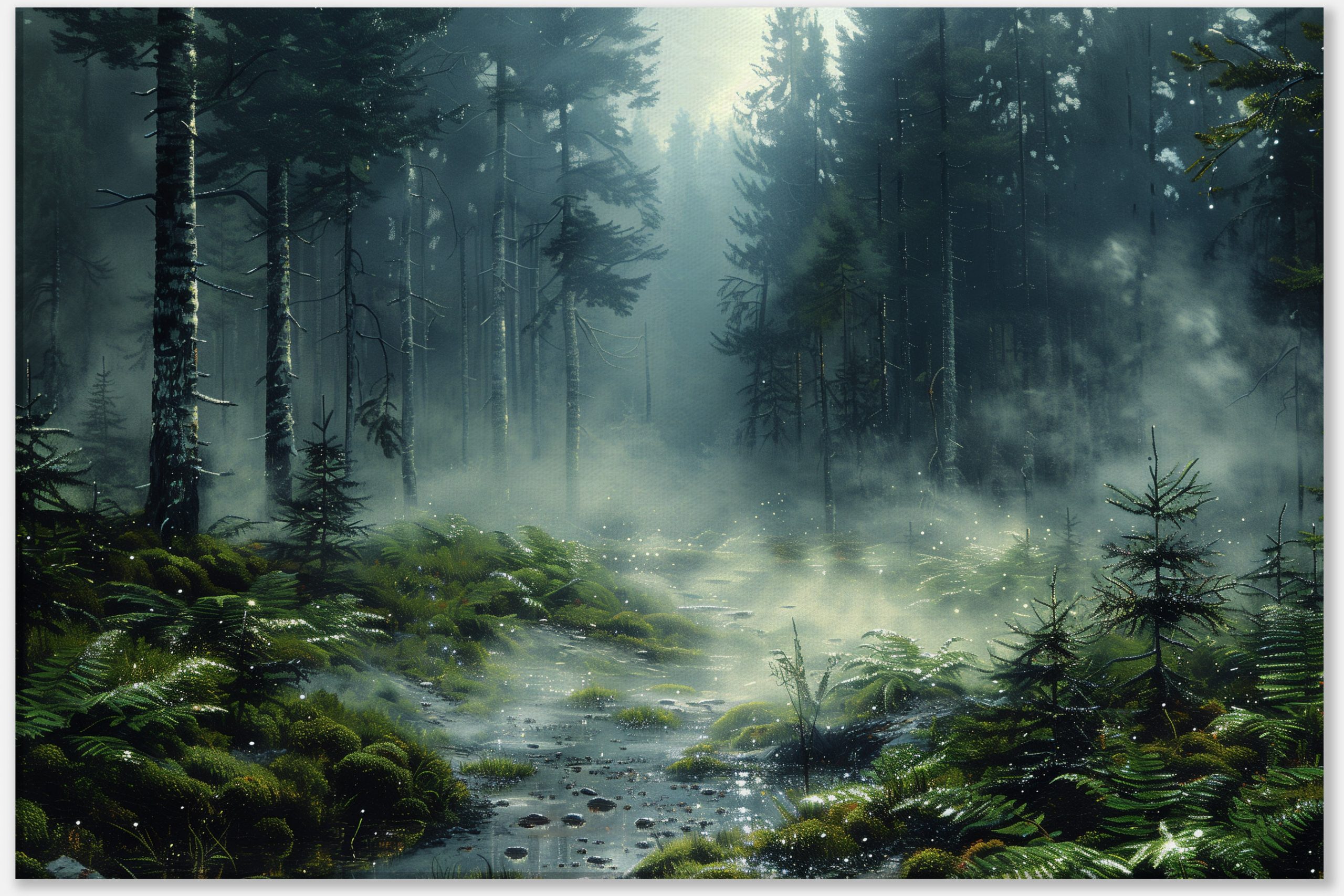Mystical Woodlands and Stream #0_40x60