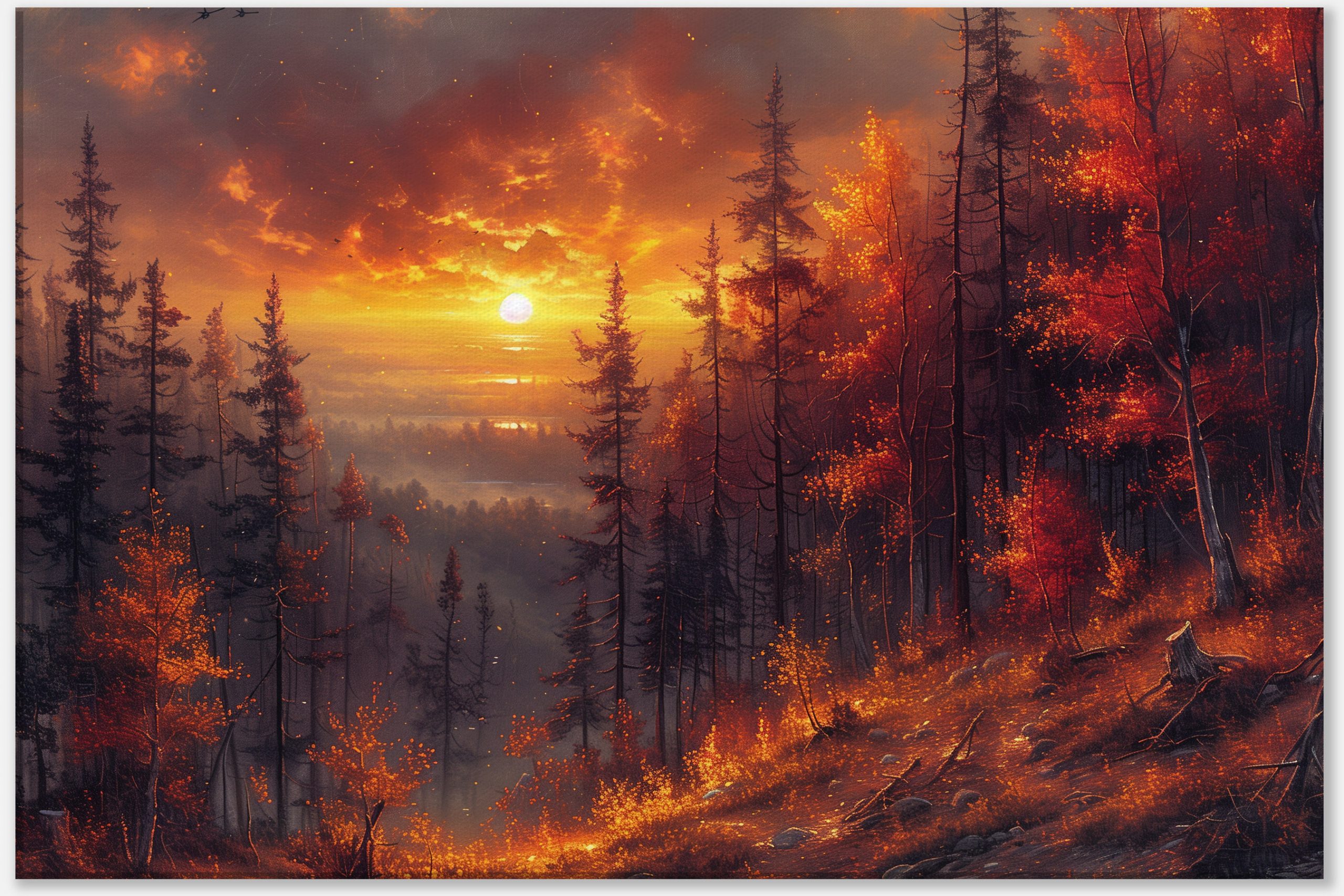 Sunset Blaze #0_40x60
