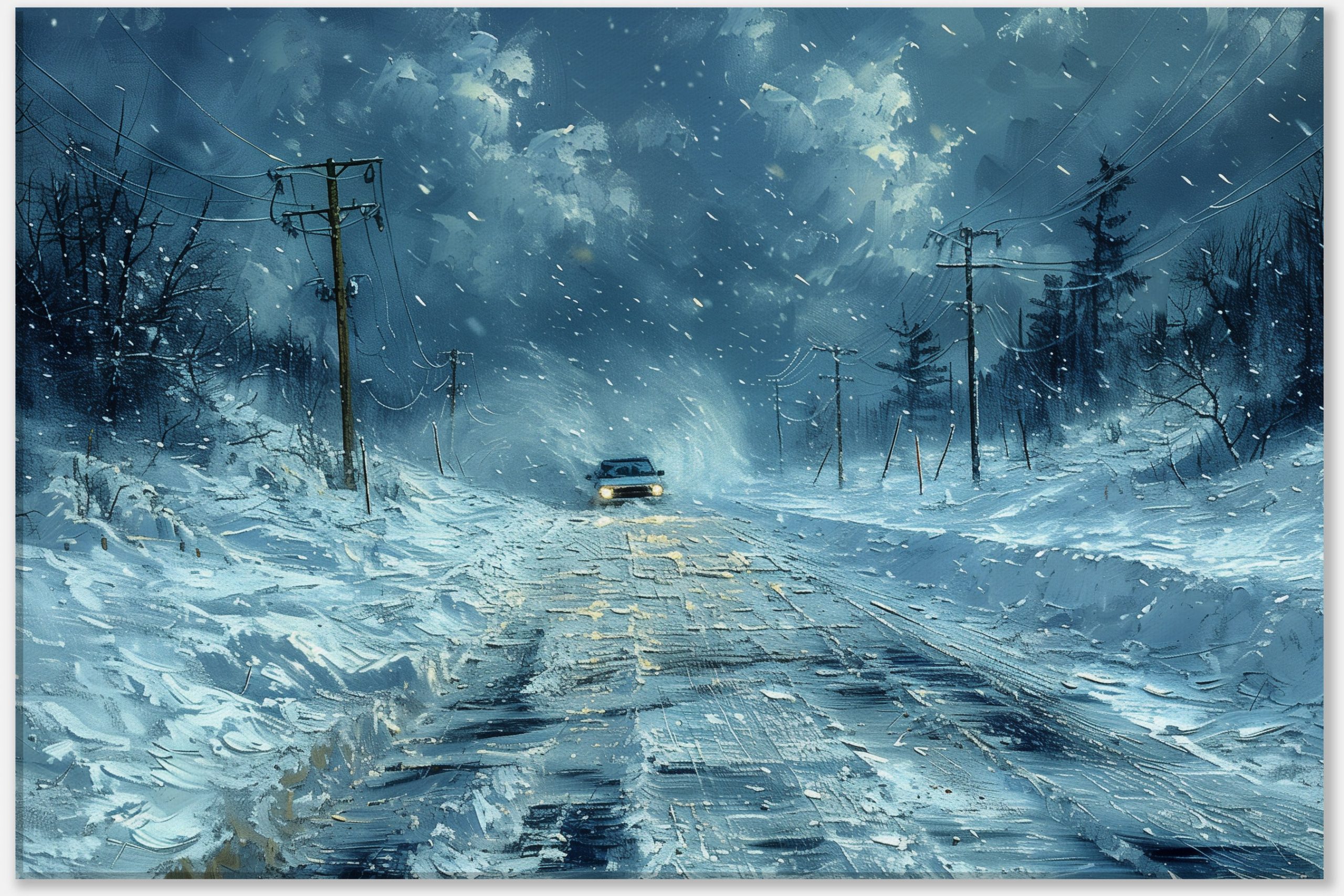 Snowstorm Escape #0_40x60