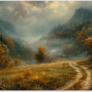 Mystical Valley in Autumn #0_40x60