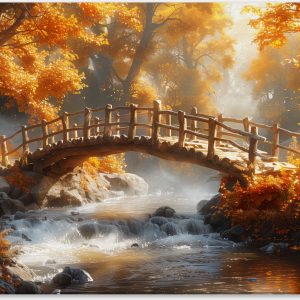 Golden Path Through Fall #0_40x60