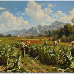 Harvesting in the Countryside #0_40x60