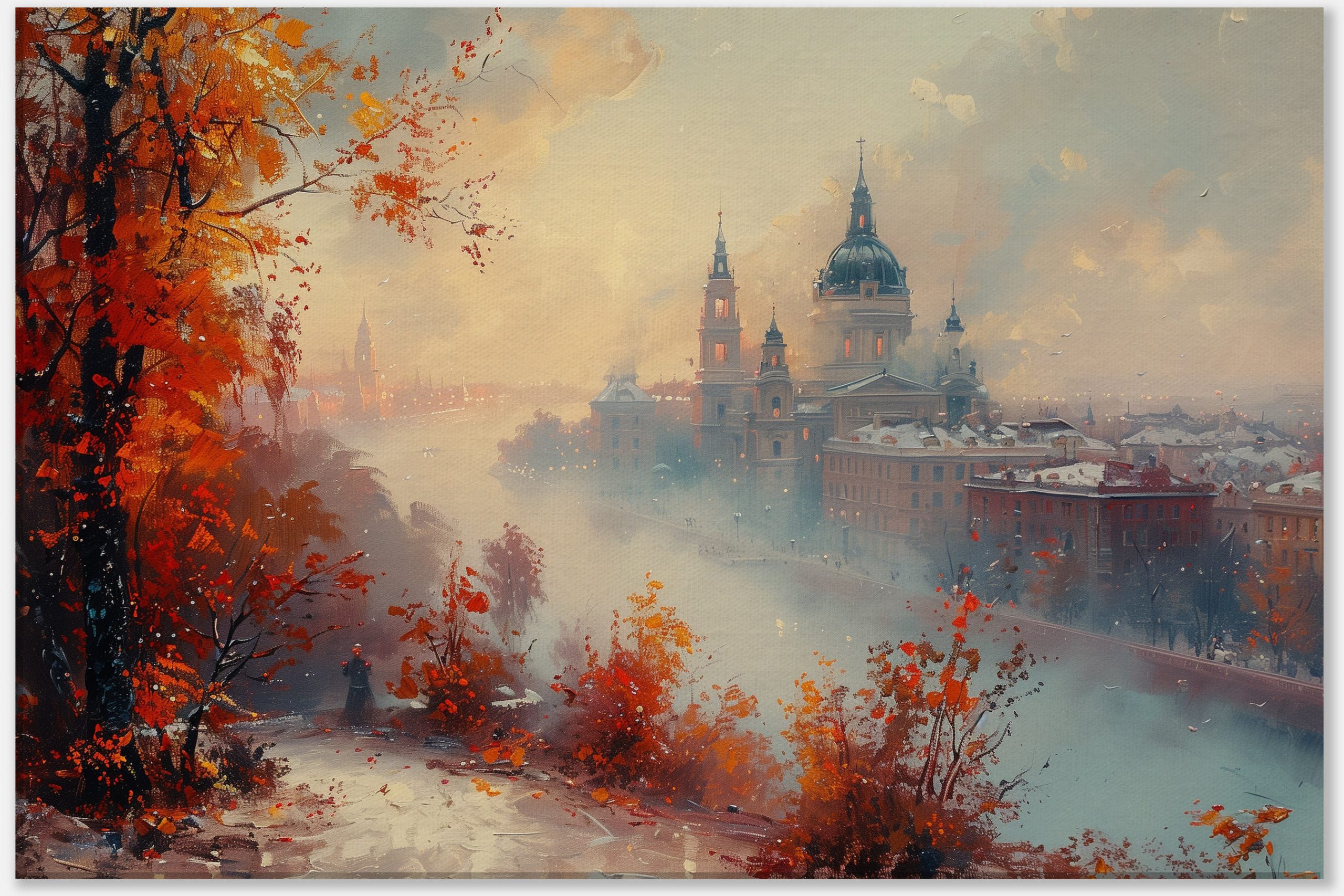 Autumnal Haze – Canvas Print – Zenkov Artistry