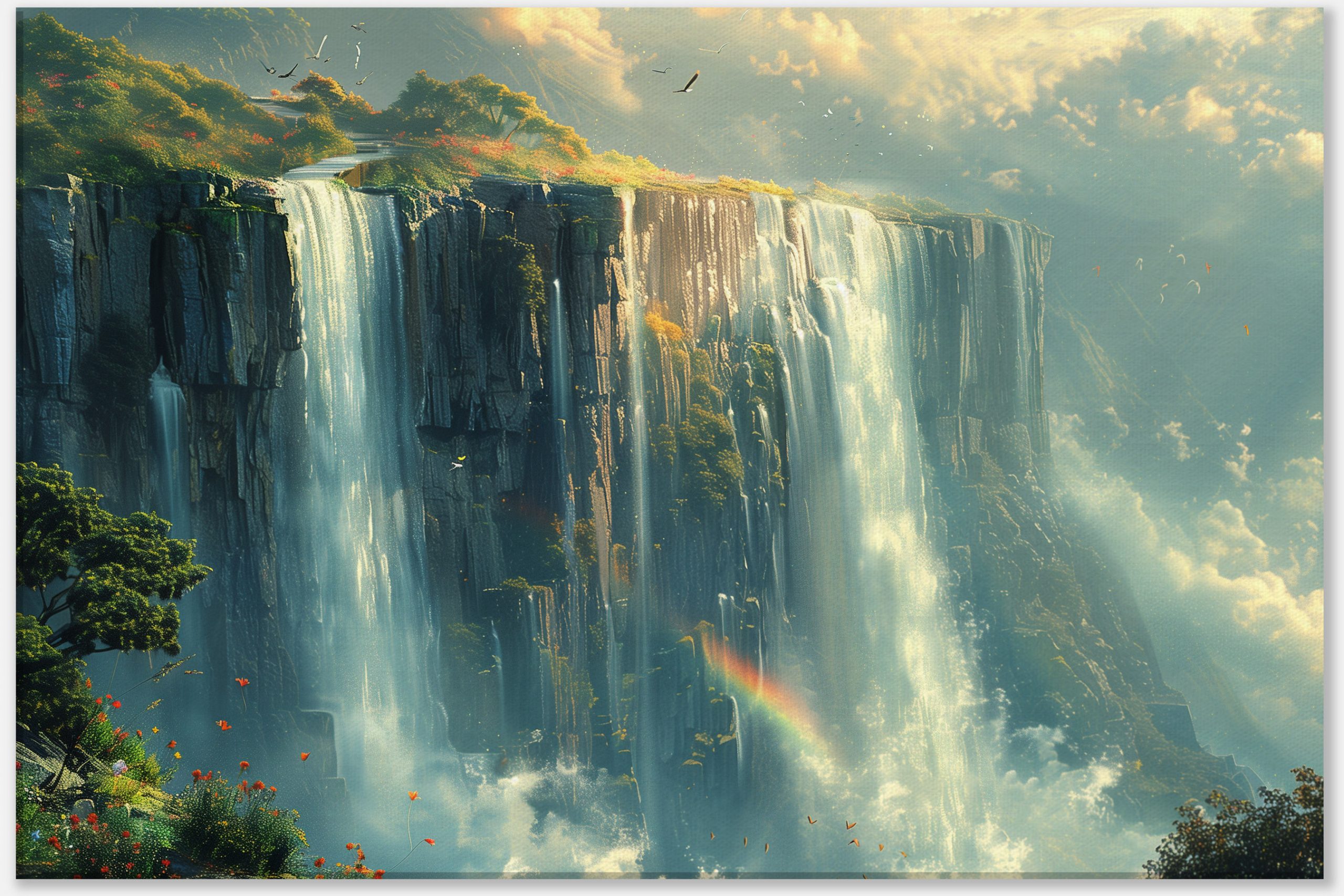 Springtime Falls #0_60x90