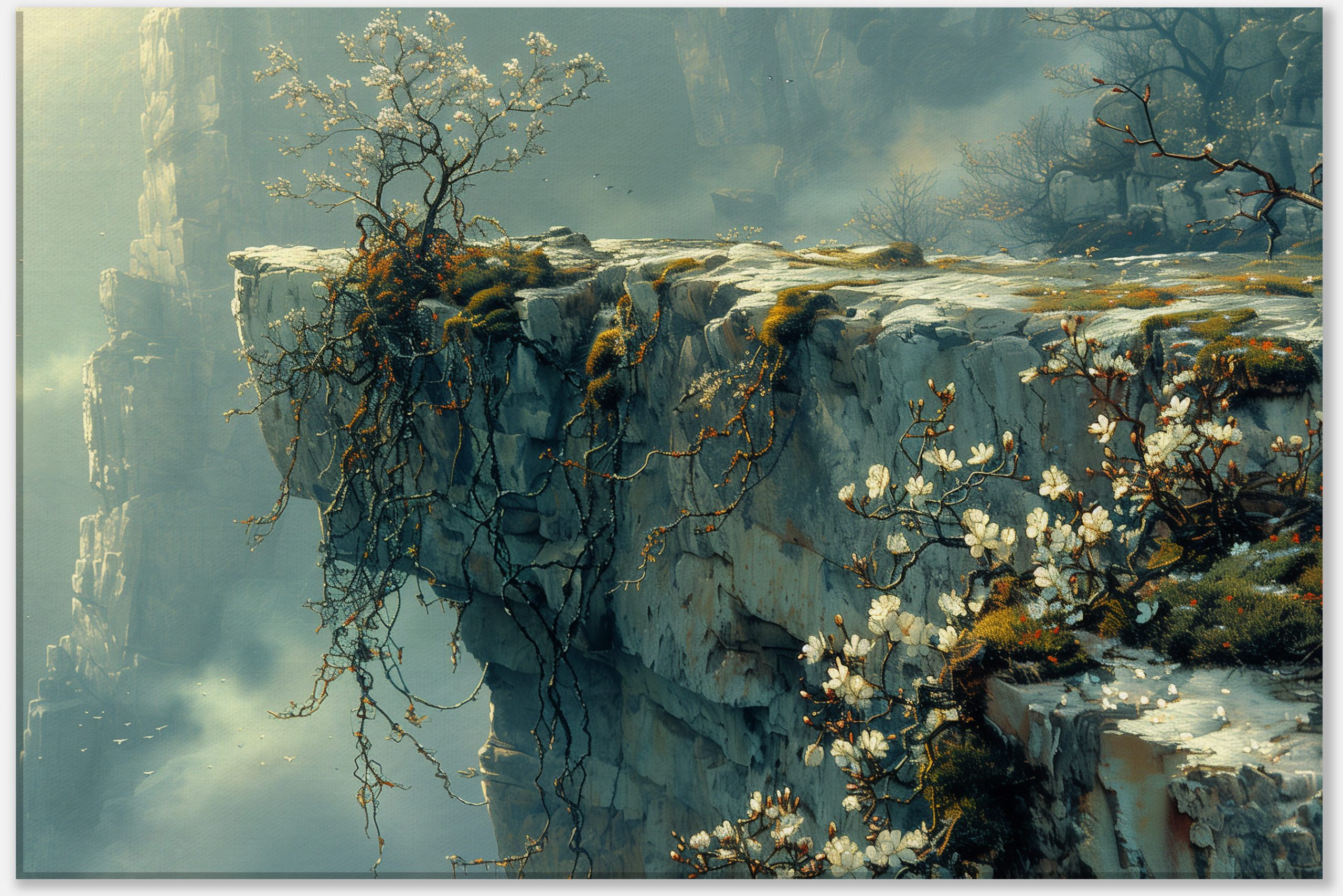 Cliffside Awakening #0_60x90