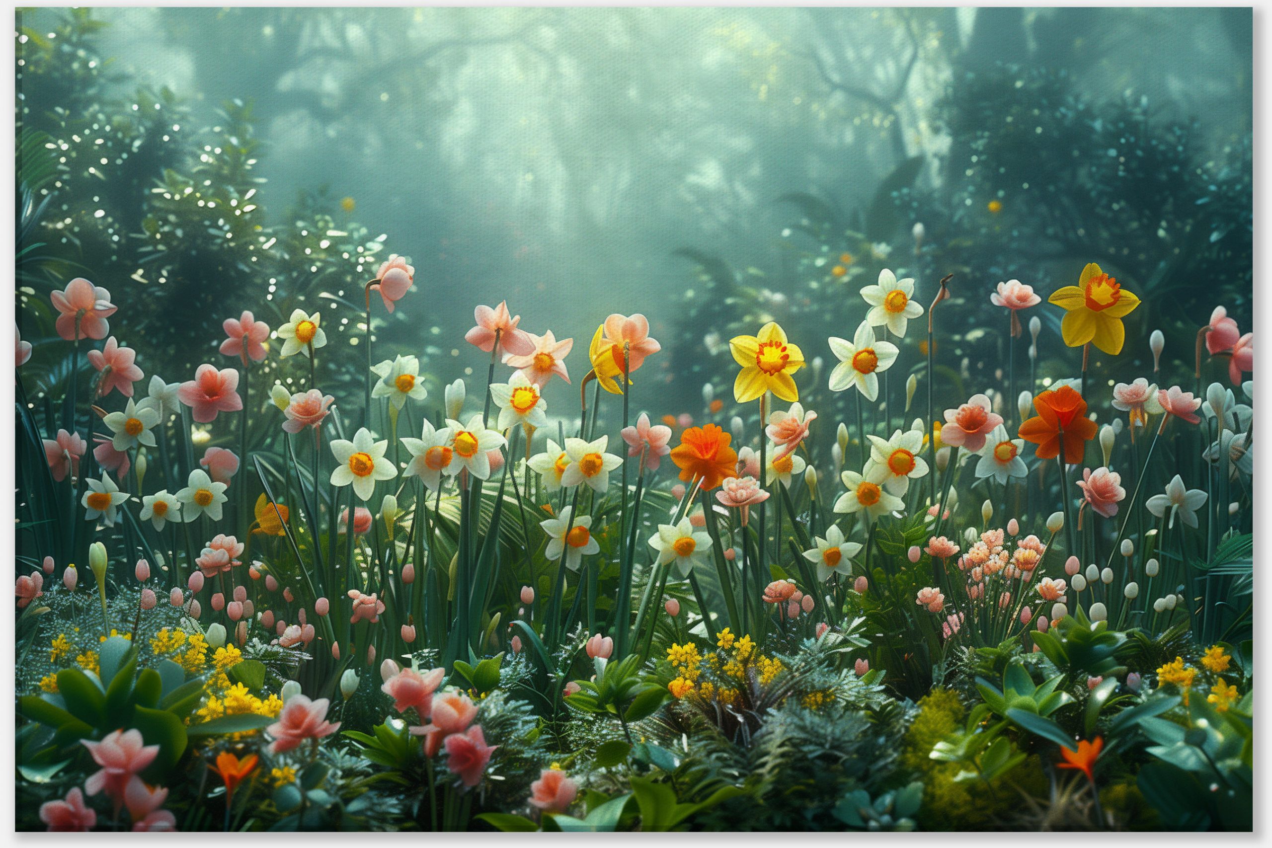 springs-vibrant-flower-garden-0_60x90 Springβs Vibrant Flower Garden #0_60x90
