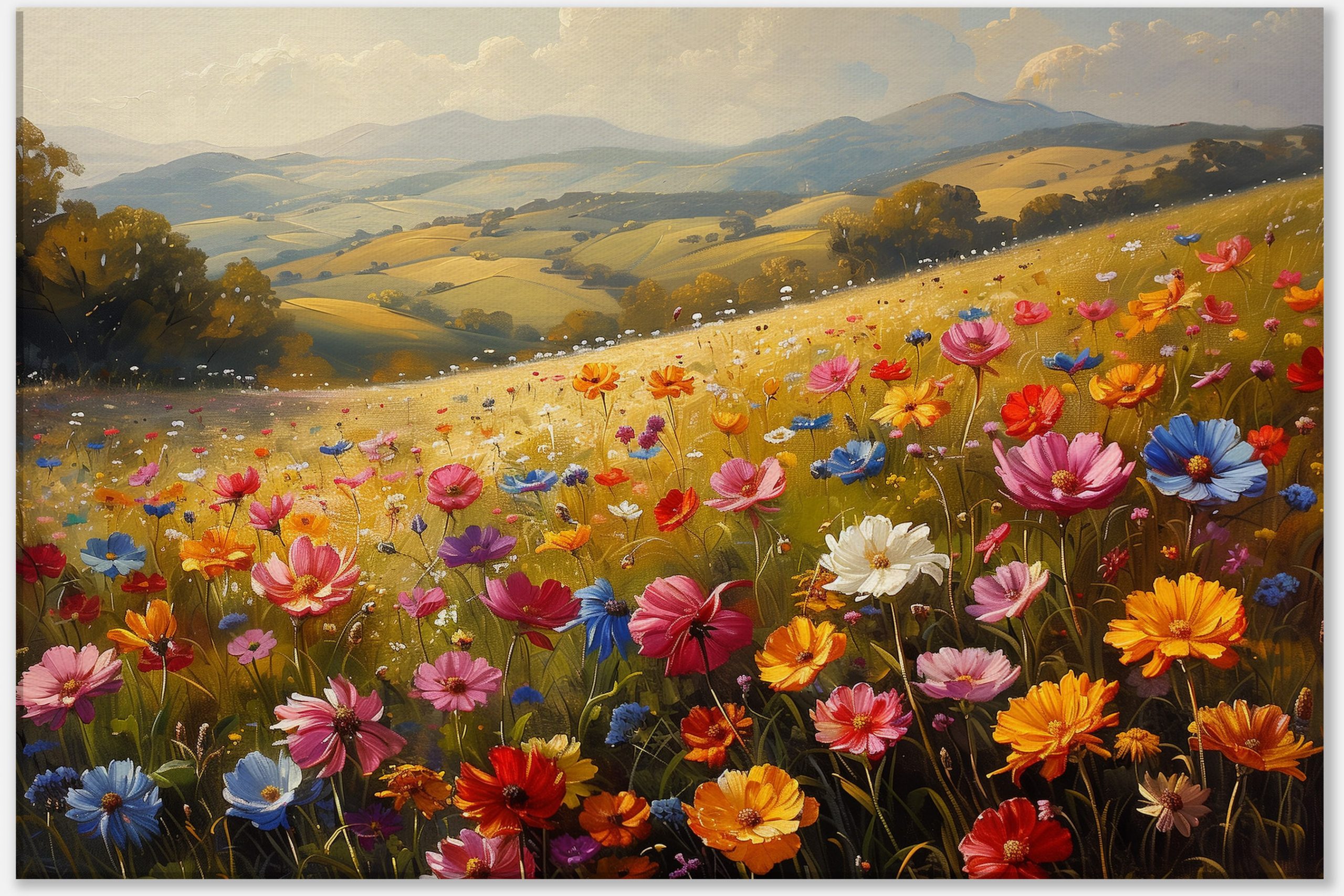 Blooming Hills #0_60x90