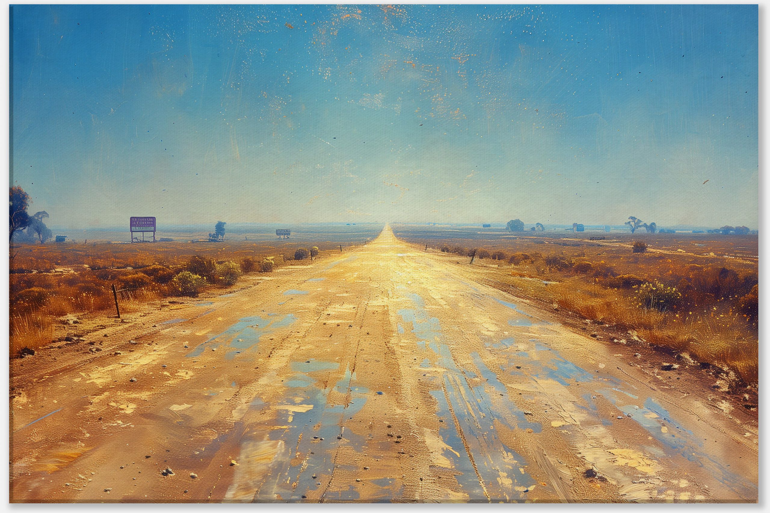 Sun-Kissed Asphalt #0_60x90