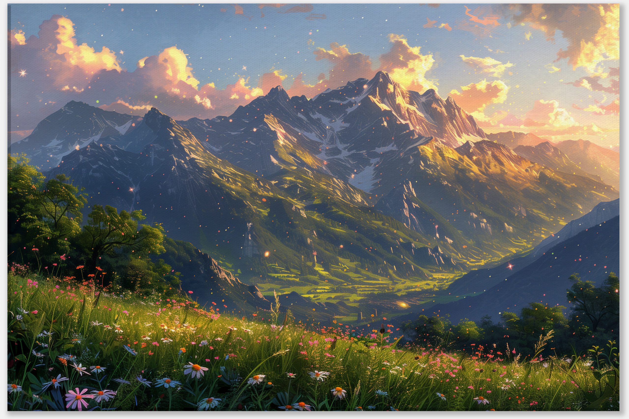 Golden Hour in the High Country #0_60x90