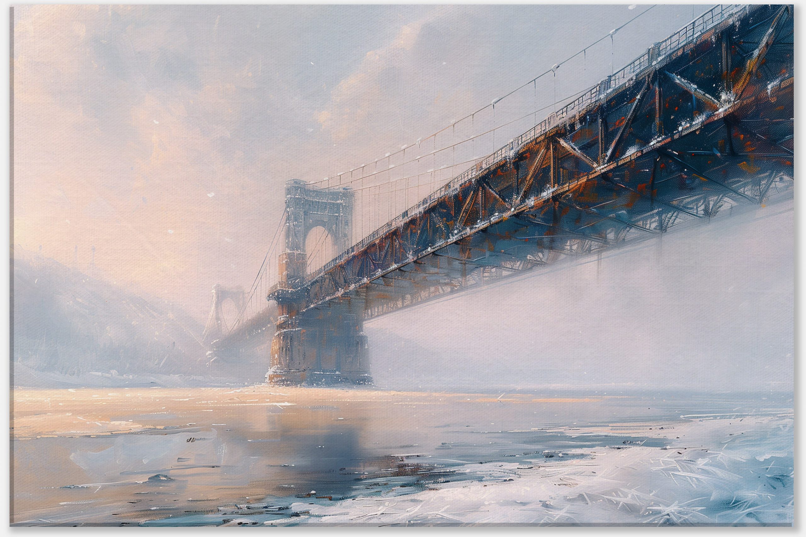Bridge over the Icy Divide #0_60x90