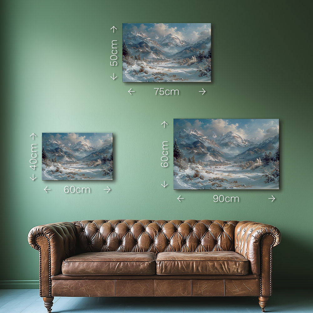 Mystic Mountains and Snowy Serenity #1