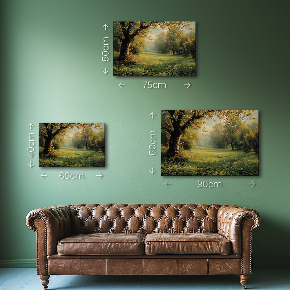 Sunlit Meadow with Apple Tree #1