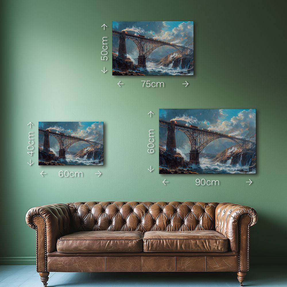 Steel Bridge Over the River #1