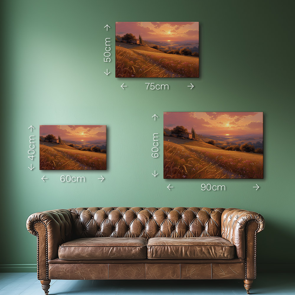 Golden Hills at Sunset #1