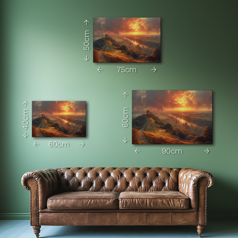 Castle at Golden Sunset #1