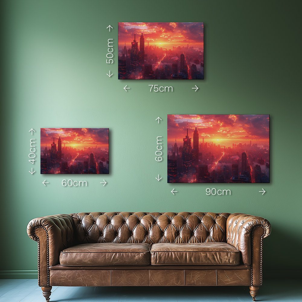 Summer Sunsets over the Skyscrapers #1