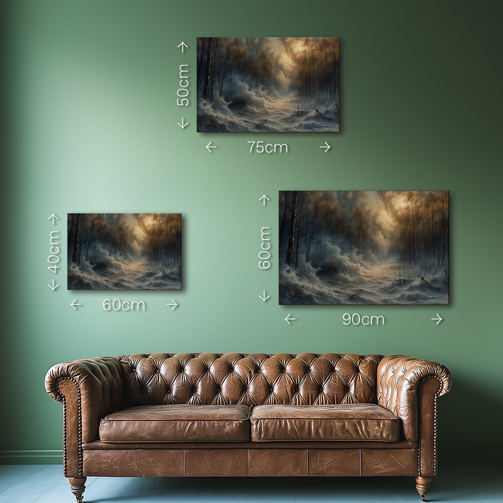 Fall Forest Morning Misty #1