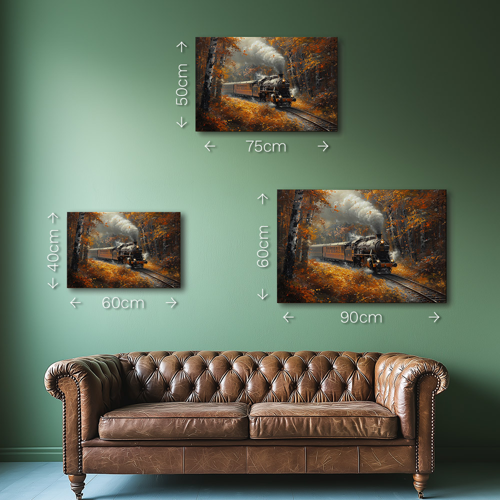 Steam Locomotive in Fall #1