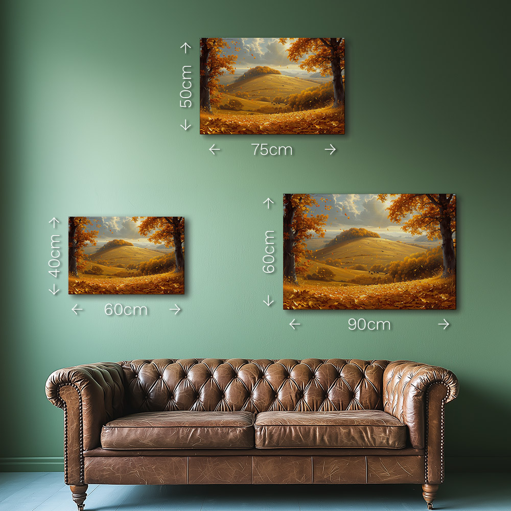 Golden Pastures in Autumn #1