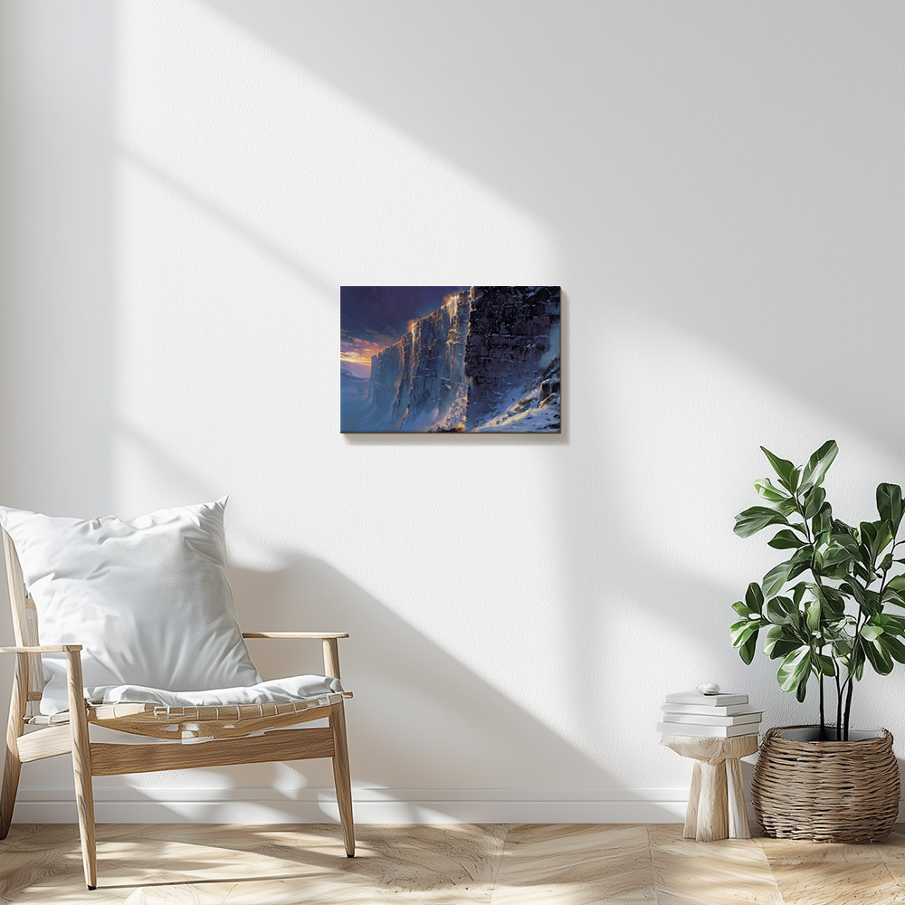 Majesty of the Illuminated Cliff #2_40x60