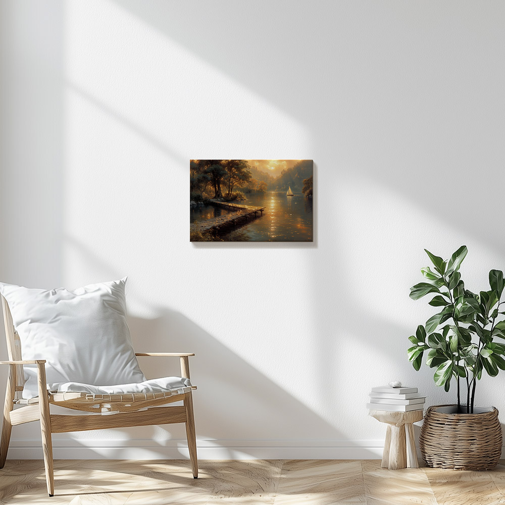 Golden Glow on the Water #2_40x60