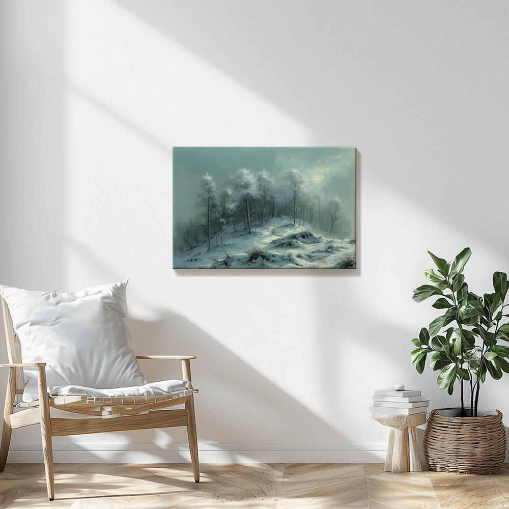 Whispers of Winter Forest #2_60x90