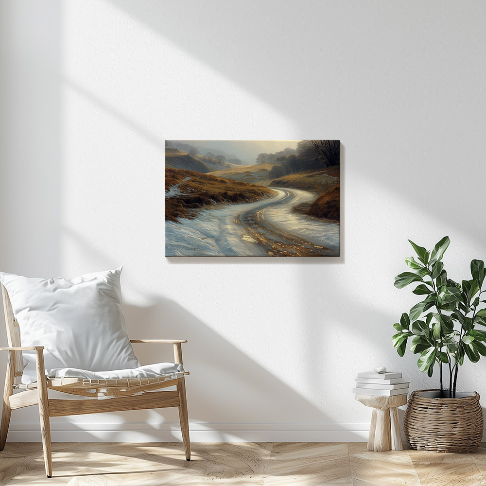 Through Hilly Fields #2_60x90