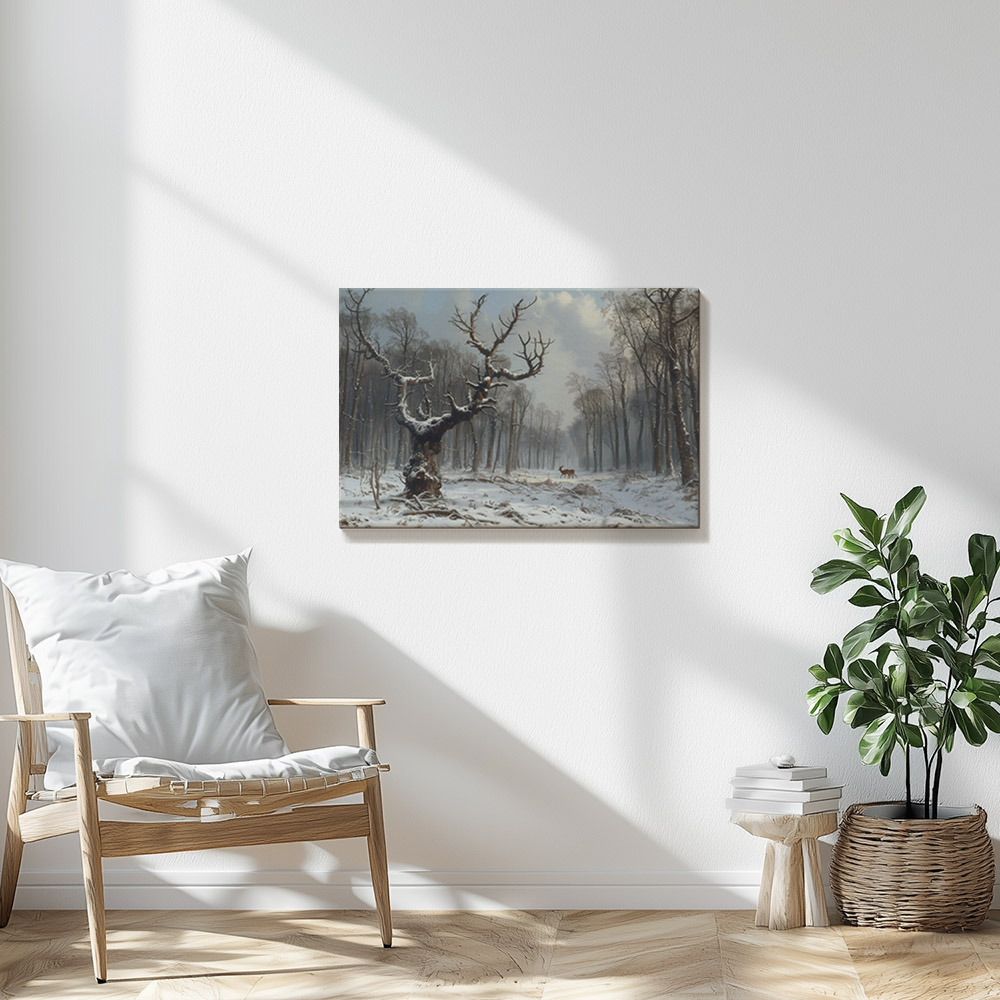 Frozen Gnarled Tree #2_60x90