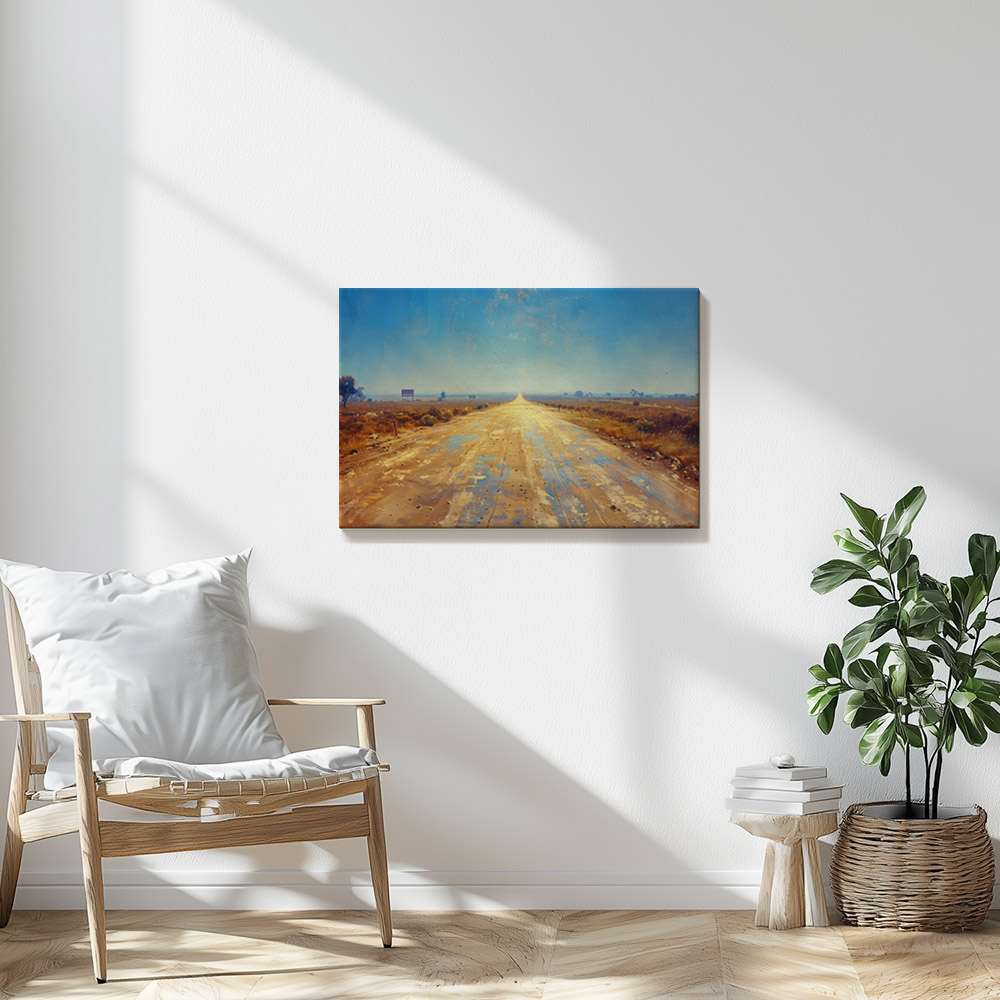 Sun-Kissed Asphalt #2_60x90