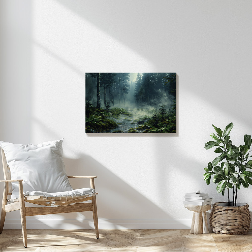 Mystical Woodlands and Stream #2_60x90
