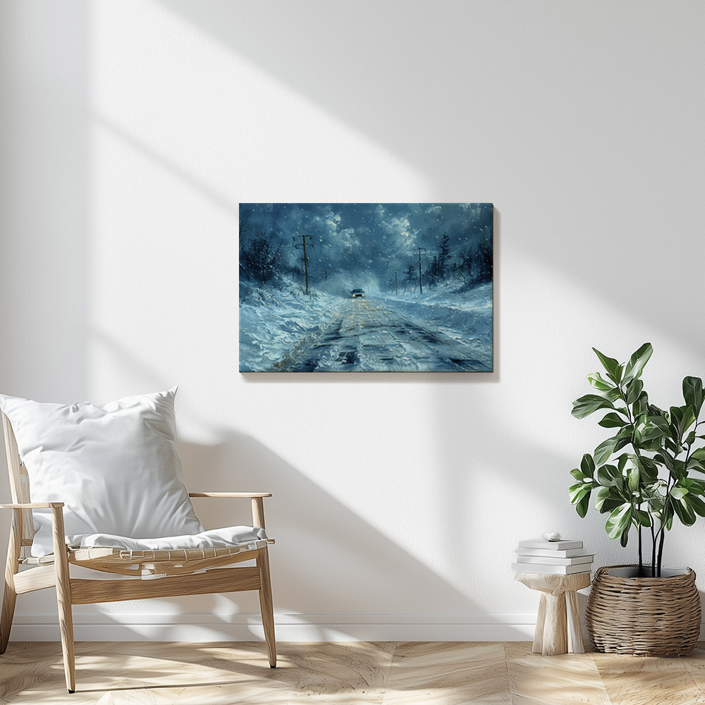 Snowstorm Escape #2_60x90